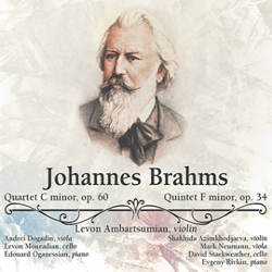  .   , .60    , .34/ Johannes Brahms. Quartet C minor, op.60 & Quintet F minor, op.34
